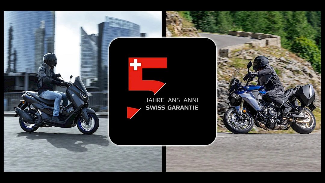 5 JAHRE YAMAHA SWISS GARANTIE