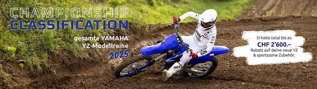 Exklusive YZ MY2025 Sonderkonditionen für Champions