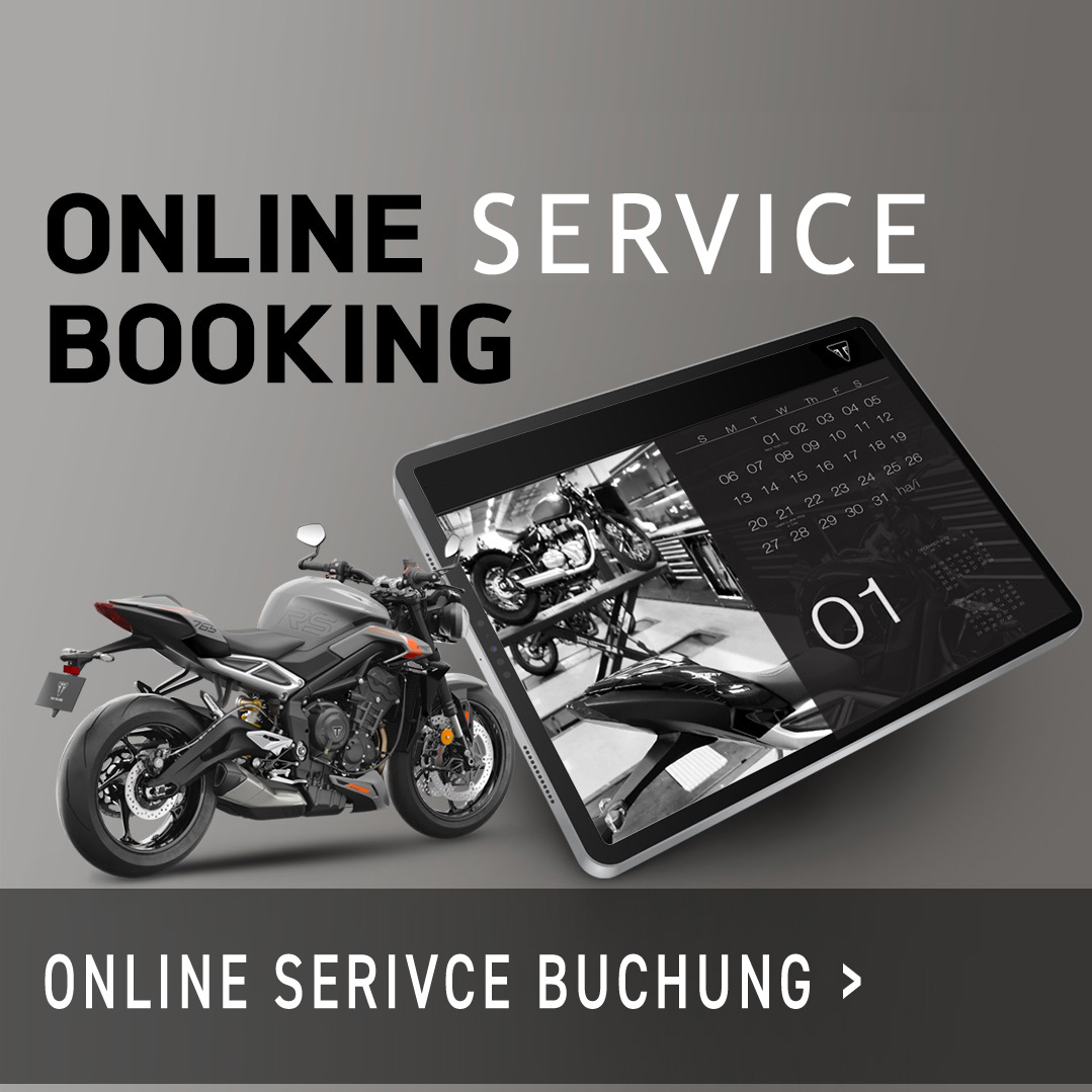 Triumph Service Termin Online Buchen